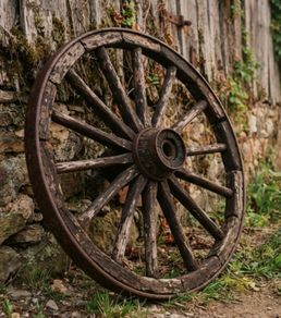 Wanted , horse cart wheel, wagon wheel, one