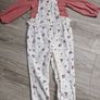 Baby girl M&S Dungarees set 18-24m Image 3