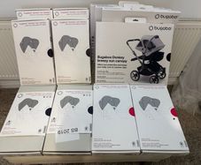 bugaboo donkey BRAND NEW canopy hoods in swords