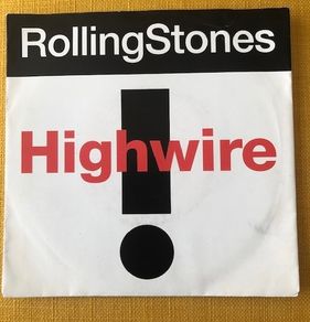 Rolling Stones Highwire Vinyl Single Rock