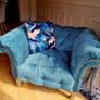 Chesterfield Style Armchair Image 3