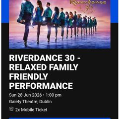 Riverdance Family Friendly - kids allowed - open to offers