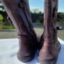 Gorgeous Full Leather Girls Boots Size UK 10 Image 6