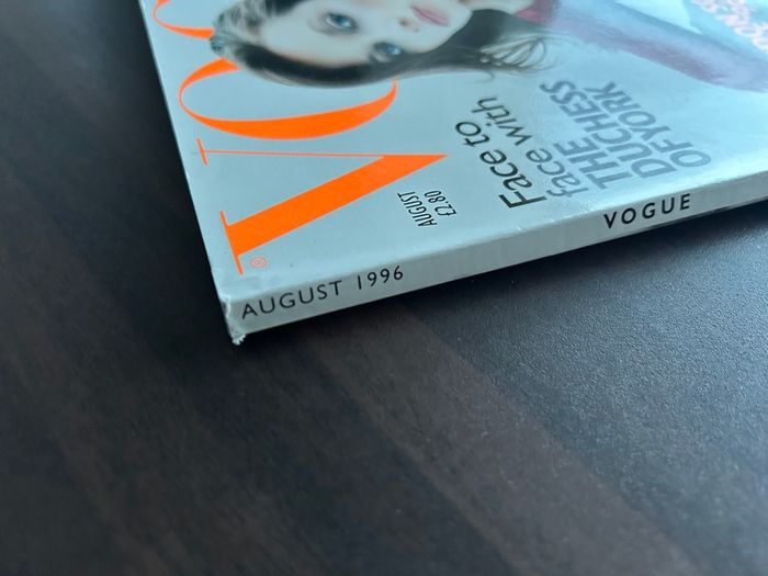 British Vogue Magazines 1996 Priced Individually