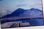 Photographic Slide. Croagh Patrick from Old Head Pier.