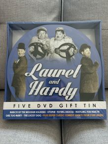 Laurel and Hardy gift tin