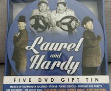 Laurel and Hardy gift tin