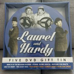 Laurel and Hardy gift tin