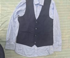 Boys waistcoat and shirt