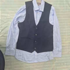 Boys waistcoat and shirt