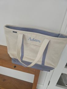Free canvas tote bag "Adam"