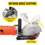 BRAND NEW  4KW Wall Chaser Concrete Brick Cutter 7500RPM Electric Seamless Groove Slotting Machine 125mm Circular Saw Power Tool Set Image 4