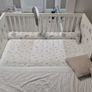 IKEA White Stuva Cot with 2 Drawers 140x70 cm incl. Mattress Image 7