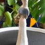 Spanish porcelain figurine  - Woman with a basket Image 3