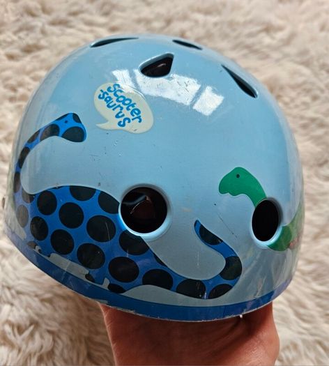 Micro Dino Printed Helmet for Bikes and Scooters