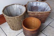 Weaved Plant Pots/Baskets (3)