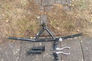 Handlebars, brake levers, hand grips.