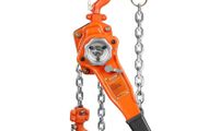 Manual Lever Chain Hoist, 3/4 Ton 748 kg Capacity 1.5m Come Along, G80 Galvanized Carbon Steel with Weston Double-Pawl Brake, Auto Chain Leading &amp; 360 Rotation Hook, for Garage Factory Dock