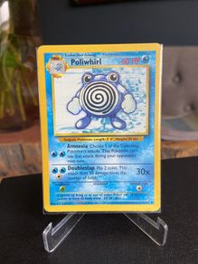 Pokemon Base set Poliwhirl 38/102 Near Mint Condition