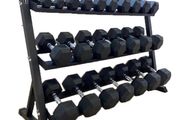 3 Tier Dumbbell Rack Storage
