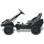 Pedal Go Kart with Adjustable Seat Black Image 2