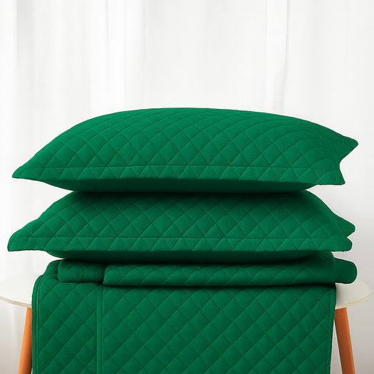 Quilted Pillowcase / Oxford Pillowcases with Pattern