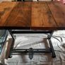 Home Desk Singer  Retro Steel Wood Image 3