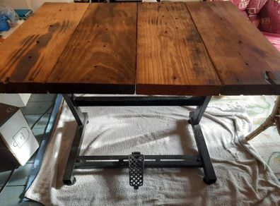 Home Desk Retro Singer  Steel