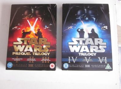 Star Wars DVD Prequel Trilogy & Original Trilogy