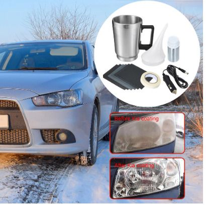 BRAND NEW Car Headlight Polishing Kit Auto Headlight Repair Refurbishment Coating Tool Set