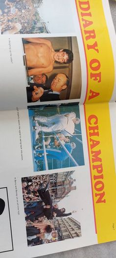 2 x boxing programmes,, Barry mcguigan fight 15th February 1986  R.D.S dublin ,and Steve Collins fight,9 September 1995 Cork, , 2 x irish boxing champions,,2 x legends of irish boxing...