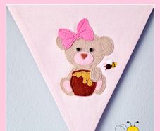 Beautiful Personalised Cotton Bunting