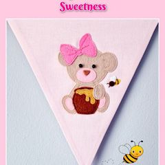 Beautiful Personalised Cotton Bunting