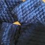 Soft Velour Sapphire Blue Cushion Covers x5 Image 3