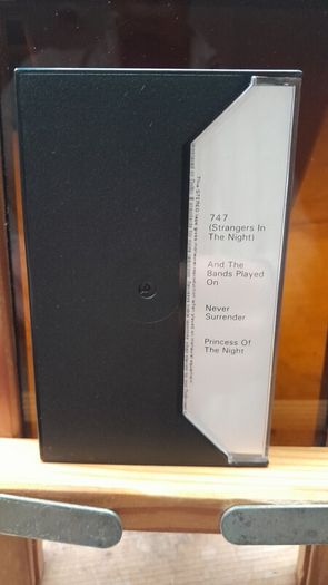 Saxon - 4 Great Tracks - Rare Cassette Tape