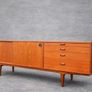 Mid century Danish teak stock sideboards drawers Image 2