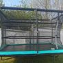 Large Trampoline with Safety Net. Excellent Condition Image 3