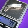 Vintage Solid 925  Sterling Silver Bracelet 9,9g Image 10