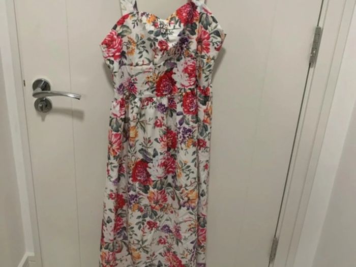 Summer floral dress