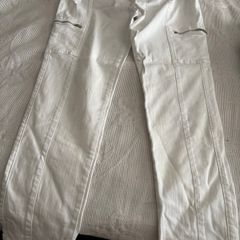White jeans
