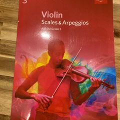 violin ABRSM grade 3 scales and arpeggios