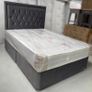 Double bed with headboard and mattress, double bed Image 5
