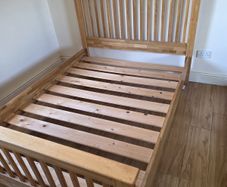 Solid Oak Bed frame 4 foot 6 in size