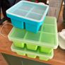 Baby weaning spoons, freezer trays, bibs, cup Image 2