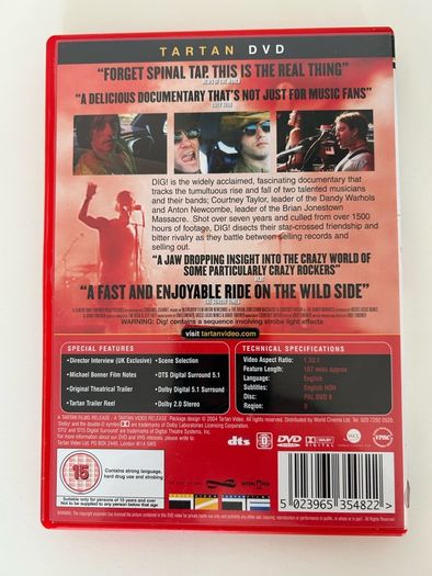 Dig! Tartan DVD