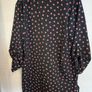 Long top -  Black with red hearts Image 2