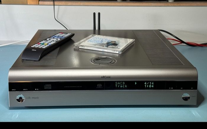 Hi End Audiophile Quality Arcam Solo Music MK11 Class A all in one Super Audio CD player Bluetooth WiFi Aptx 160W cost over 2k like New Boxed with all accessories