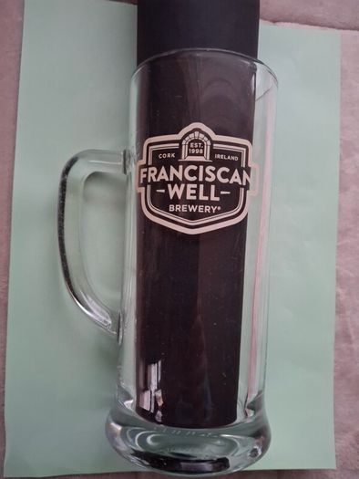 Vintage Franciscan Well Brewwery  Cork Pint Tankard Beer  Glass