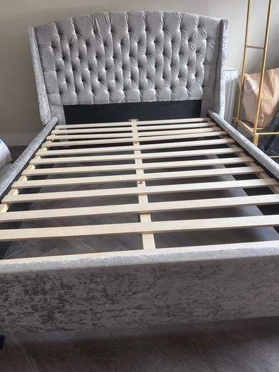double bed velvet