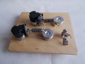 Phase Reverse/Dual Split Coil Wiring Harness For Gibson Les Paul, Epiphone, Tele Deluxe